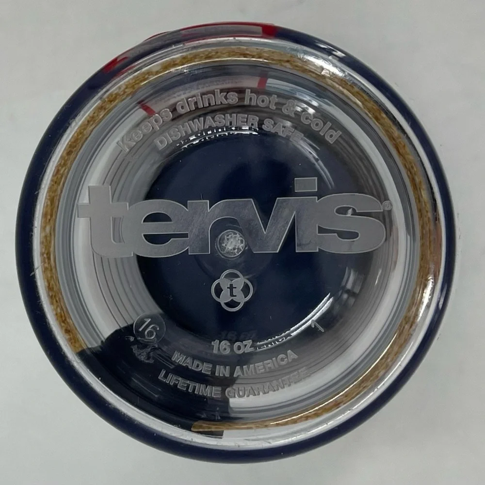 Simply Southern Tervis Tumbler 16 oz. Cup‎ Blue Gold 1 Corinthians 16:14 New NWT